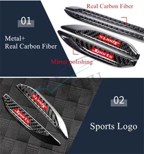3D Design Sports Style Car Side Body Fender Trim Decoration Sticker Decal 1Pair