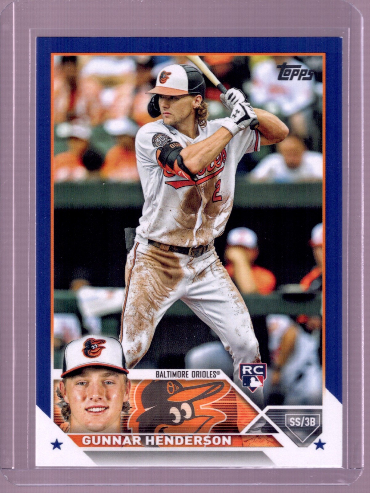 2023 Topps Royal Blue #206 Gunnar Henderson