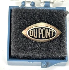 14K Gold DuPont Company Employee Service Pin 2.5 g from J.E. Caldwell Co Vintage