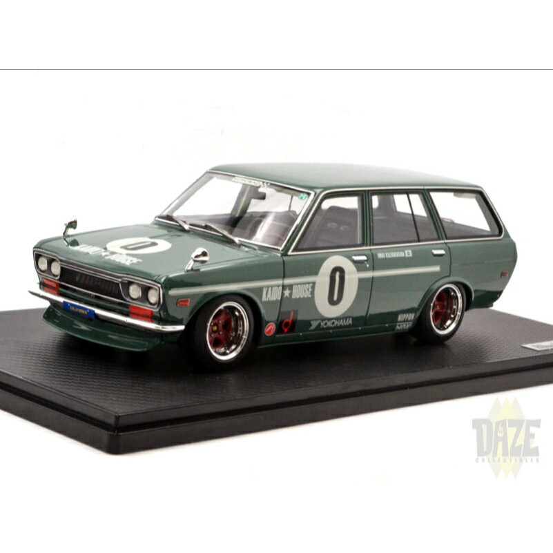 1/18 ignition model IG2217 Datsun Bluebird (510) Wagon Green 1/18 ignition model IG2217 Datsun Bluebird (510) Wagon Green