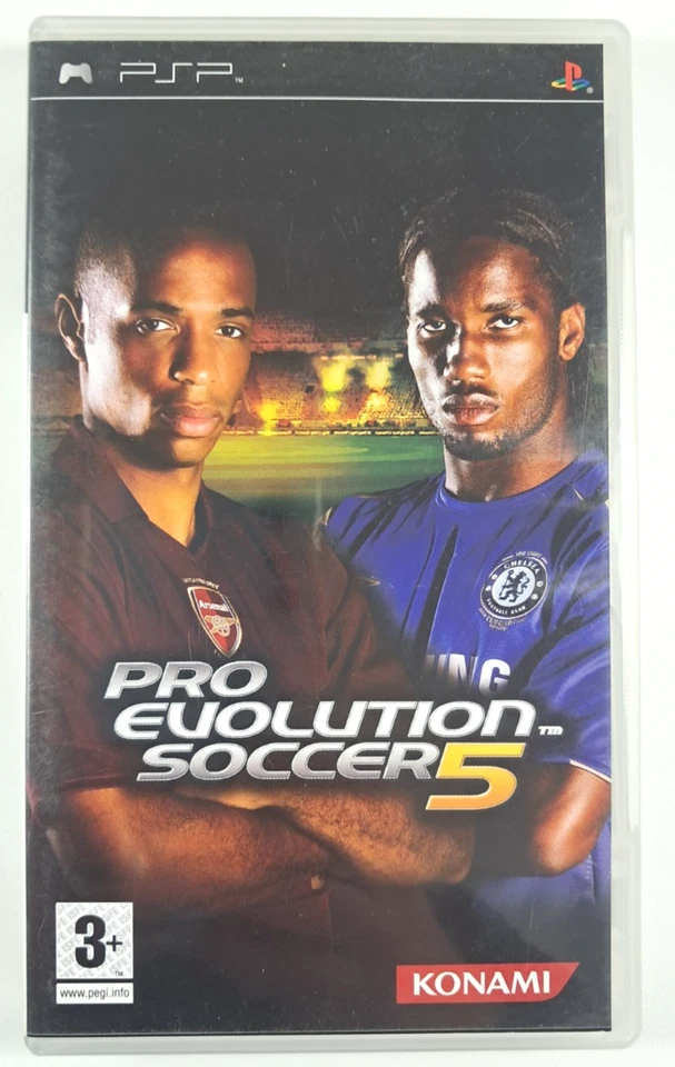 Jaquette Pro Evolution Soccer 05 PES 2005 Sony Playstation portable PSP, photo 1 sur 3