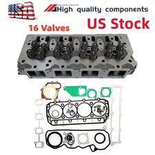 4tnv98 Cylinder Head Assy+full Gasket For Yanmar Engine Pc80mr-3 Bobcat E80 E60