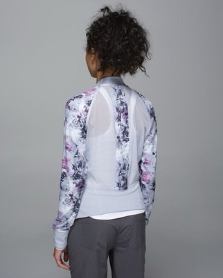 Rare Lululemon  if you re lucky  jacket Moody Mirage