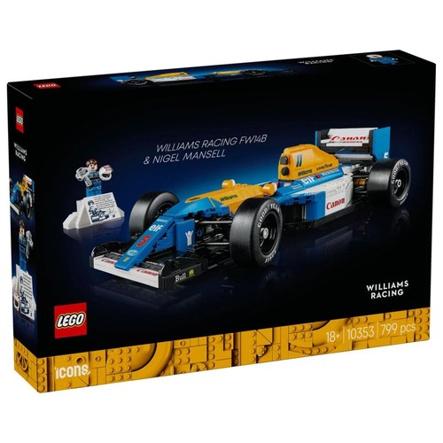Lego 10353 Icons Williams Racing FW14B & Nigel Mansell - Picture 1 of 9