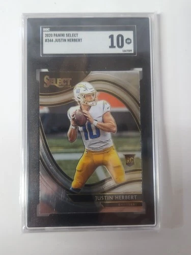 2020 Panini Select - Field Level Justin Herbert #344 (RC) SGC 10