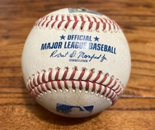 Xander Bogaerts Padres Game Used DOUBLE Baseball 4/18/2025 vs Astros Hit #1711