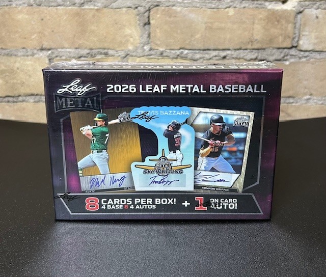 2026 Leaf Metal Baseball Factory Sealed Hobby Box