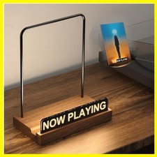 Now Playing Vinyl Record Stand , Light Up Album Display Holder , Vinyl Record...