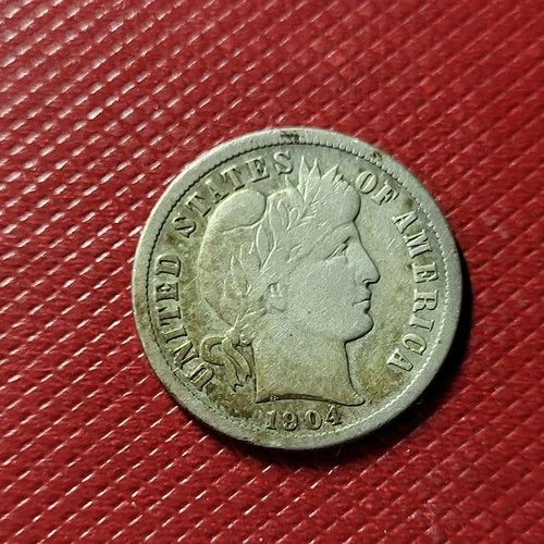 1904-S Barber Dime