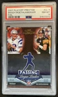 2007 Playoff Contenders Prestige Tom Brady Ben Roethlisberger Foil #/100 PSA 8