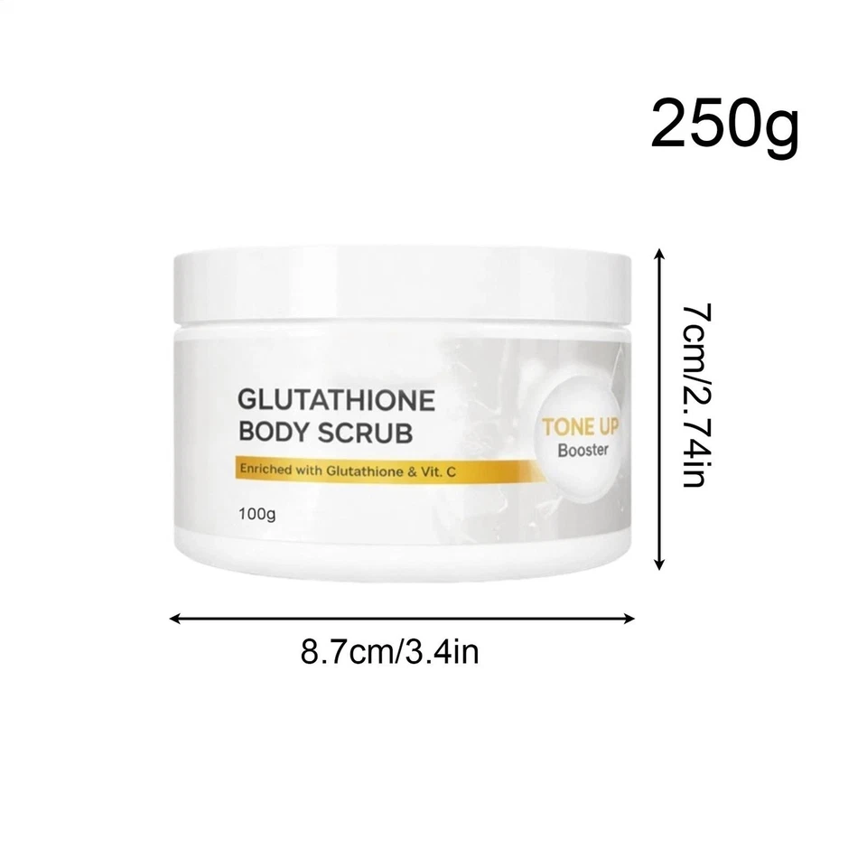 Glutathion-Körperpeeling mit Hagebutte und Meersalz, Peeling und feuchtigkeitss - Bild 2 von 4