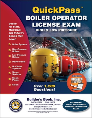 #ad #ad BOILER OPERATOR LICENSE STUDY GUIDE FOR HIGH amp; LOW PRESSURE... Inc. Builder#x27;s Bo $170.74