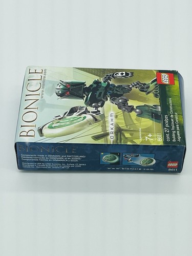 Lego  Bionicle ORKAHM  8611 27 Pieces New/Sealed 2004 Metru Nui - Picture 5 of 9