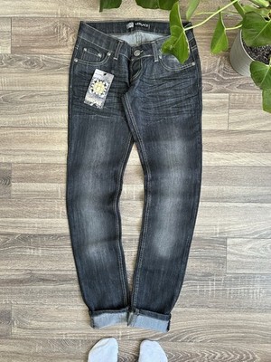 New Versace Jeans Couture Woman s Black Tapered Slim Jeans Size 29 Italy Denim