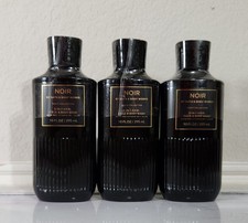 Bath  Body Works Men's NOIR 3-In-1 Face Hair Wash Shower 10 oz Set of 3 