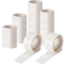2000Pcs Clear Glue Point Dots Glue Tape for Balloon Removable Adhesive Double Si
