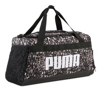 Puma Challenger AOP Sports Bag S Sporttasche Mouse Gray-Buttercream-Leopard AOP