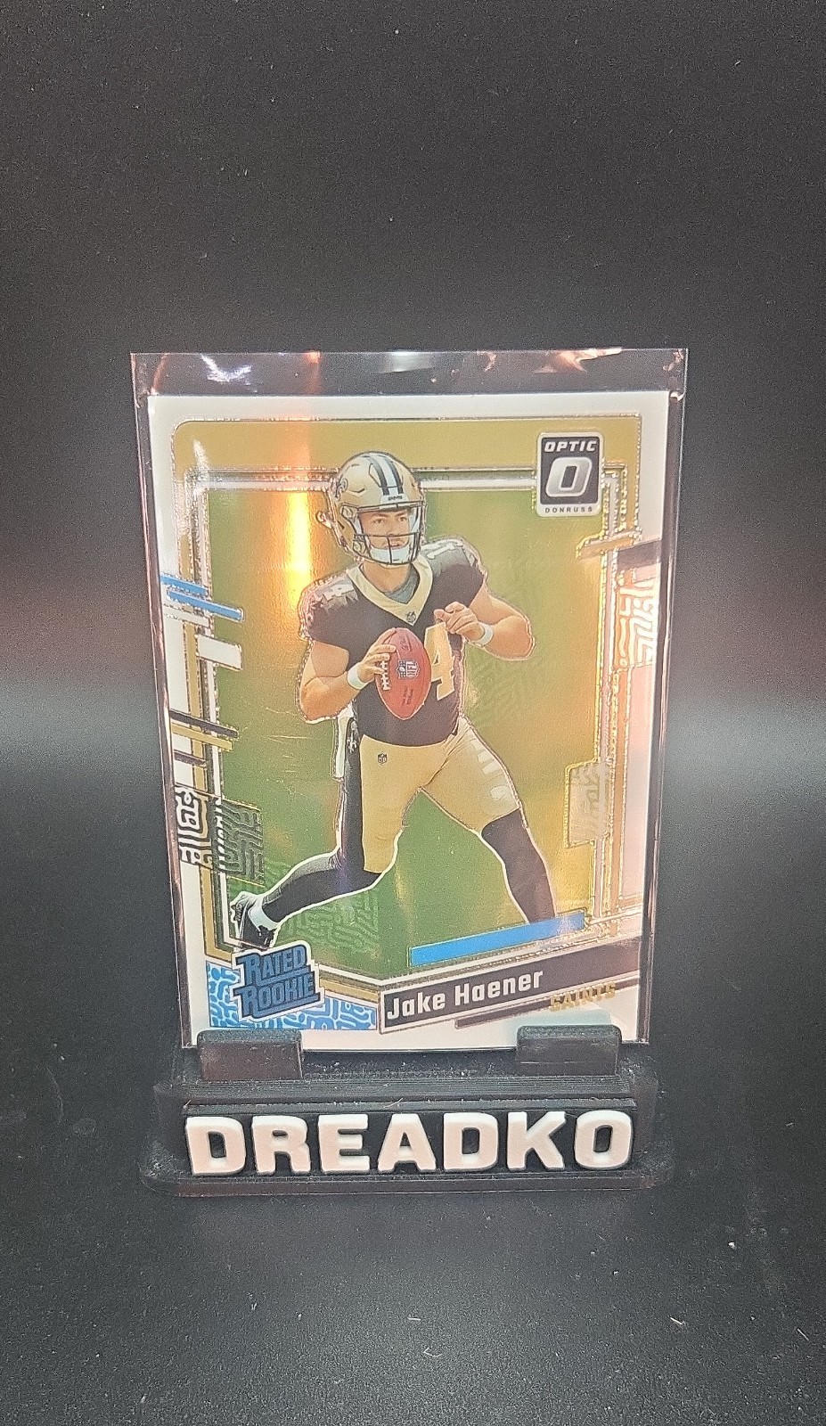 2023 Panini Donruss Optic - Rated Rookie Jake Haener #277 Holo Prizm (RC)