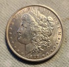 1888-P Morgan Dollar - 90% Silver - XF+ See Pictures and You Grade  — photo 1
