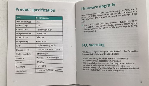 Cloarks 2K Indoor Pan-tilt IP Camera. Z1B - Picture 6 of 11