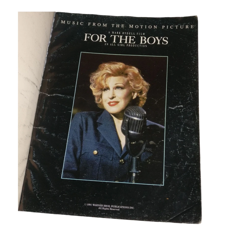 For The Boys Film Songbook Vocal Piano Guitar Bette Midler James Caan - Image 3 of 4