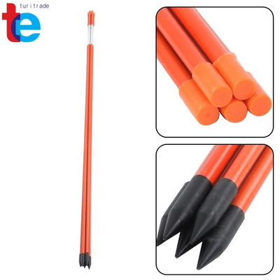 #ad 48#x27;#x27; Driveway Markers Snow Stakes 25 50Pack Reflective Markers 5 16 quot; Diameter $41.74