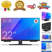 22 Inch Full HD LED TV with Freeview & USB Recording - Perfect for Small Spaces