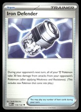 Iron Defender 118/132 - Mega Evolution - Uncommon NM