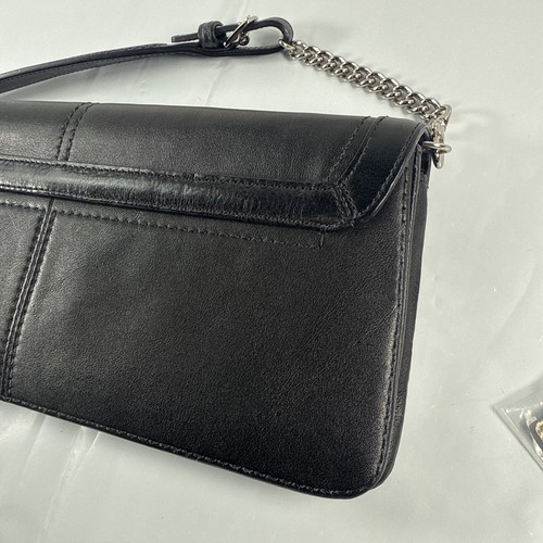 Coach Legacy Schwarz Leder Wandelbar Clutch Schultertasche E04Q-9733✅ - Bild 9 von 17