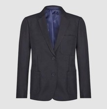 John Lewis Boys School Uniform Blazer In Black Size 117cm 46”