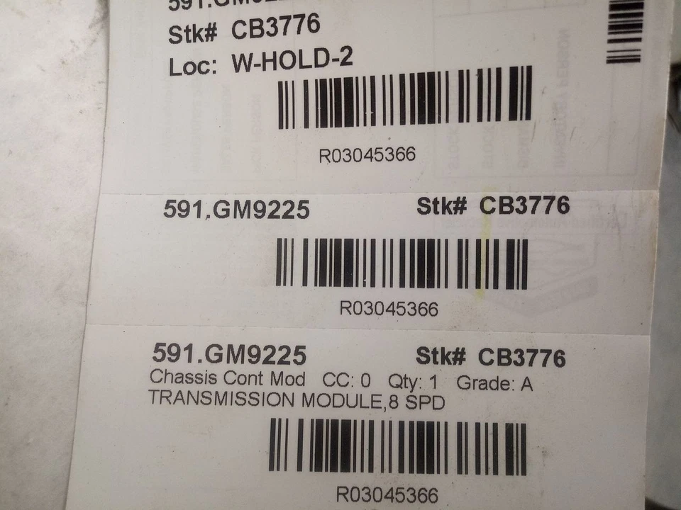 Chassi de controle de transmissão 2025 GMC Sierra 1500 ECM 3045366 - Imagem 2 de 4