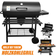 Grill Holzkohlegrill Grillwagen Holzkohle Kohlegrill Wagen Grillfläche …