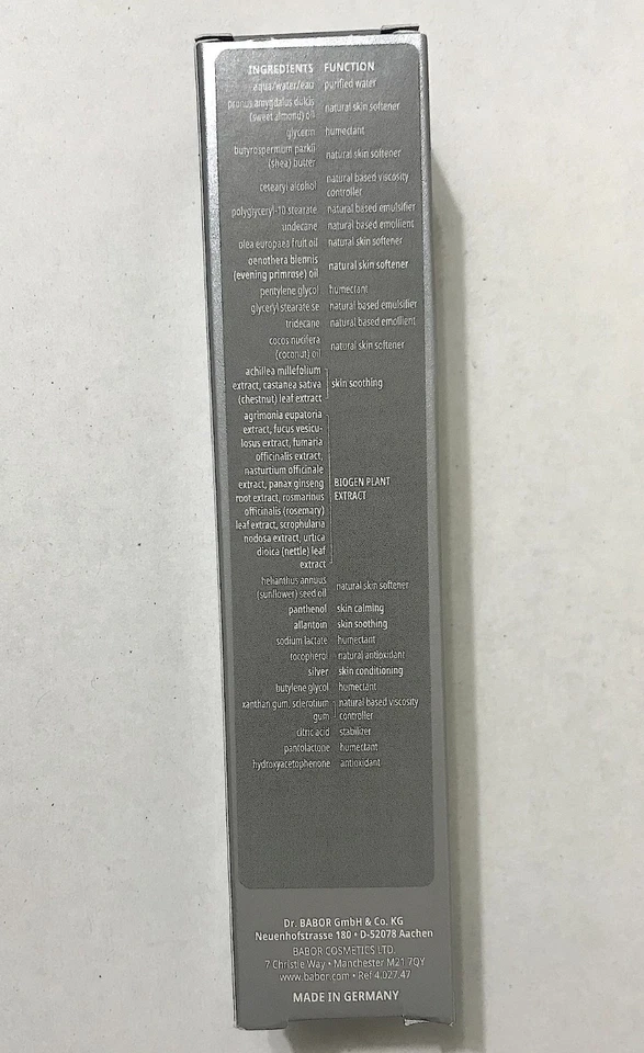 DOCTOR BABOR Soothing Cream Sensitive, Calming Complex, 1.69 fl oz, NEW IN BOX - image 4 of 4