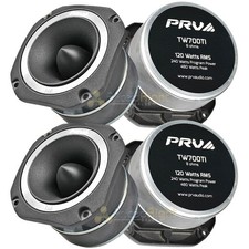PRV 4" Pro Audio Super Bullet Tweeter 120 Watts RMS Power 8 Ohm TW700Ti 4 Pack