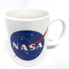 10 OZ NASA 2-Sided Logo White Coffee Mug 6404...