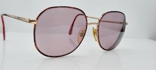 Vintage Mayra 11 Brown Gold Oval Metal Sunglasses Hong Kong FRAMES ONLY