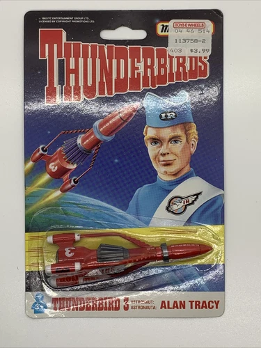 Vintage 1993 Matchbox Thunderbird 3 Alan Tracy NEW on card