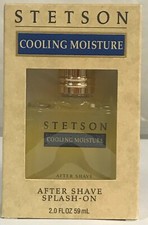 2 bottles Stetson Cooling Moisture After Shave Splash On 2 oz