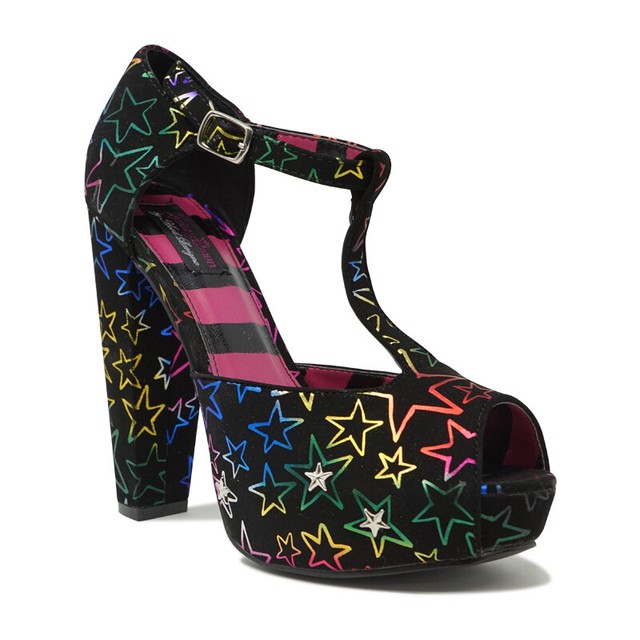 platform t bar shoes