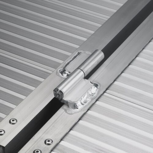 FTsolid Rollstuhlrampe 1,2m aus Alu klappbar 120cm Rampe Rollirampe Rollstuhl - Bild 3 von 7