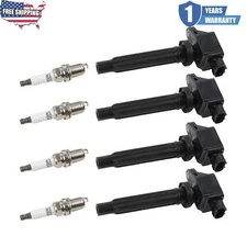 4X Ignition Coils Iridium Spark Plugs for Suzuki Grand Vitara 2006-08 UF562+2756