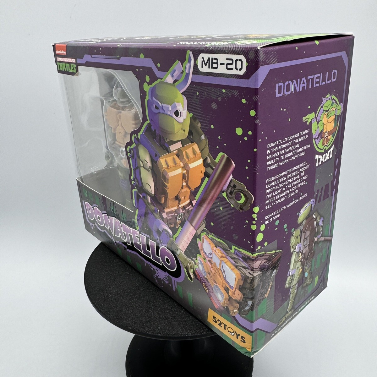 52TOYS MEGA BOX タートルズ レオナルド 52Toys Megabox Teenage Mutant Ninja Turtles MB-20 Donatello