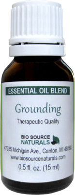 Grounding Essential Oil Blend - Therapeutic Quality  0.5 fl oz