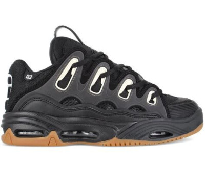 Schuhe Osiris D3 2001 schwarz/gummi SOS156