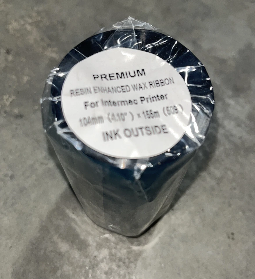 1 Box Premium Resin Enhanced Ribbon 4.10"x509' 104mmx155mm Intermac 3400 / 8646 - Image 3 of 3