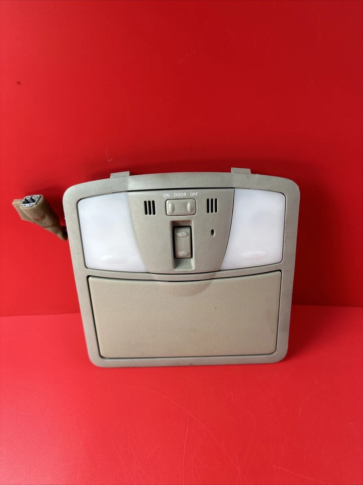 Infiniti G37 2008-2012 consola aérea almacenamiento domo mapa luz lámpara 26430-JK060 Foto 2 de 4