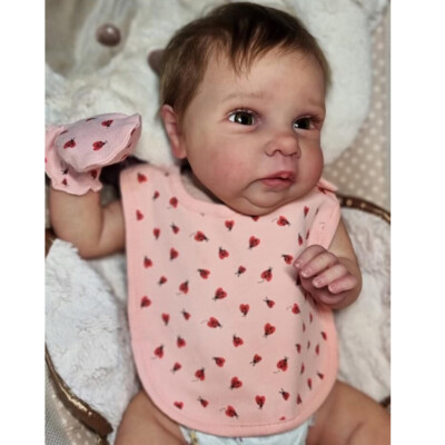 19'' Handmade Lifelike Reborn Baby Dolls Realborn 3D Skin Newborn Doll Girls GIFT