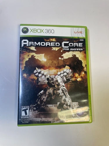 Armored Core for Answer - Microsoft Xbox 360 CIB UNTESTED