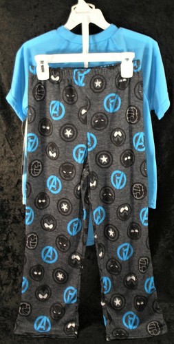Boys Kids Size 8 Marvel Avengers 3 Piece Pajama Set - NWT - Picture 3 of 4