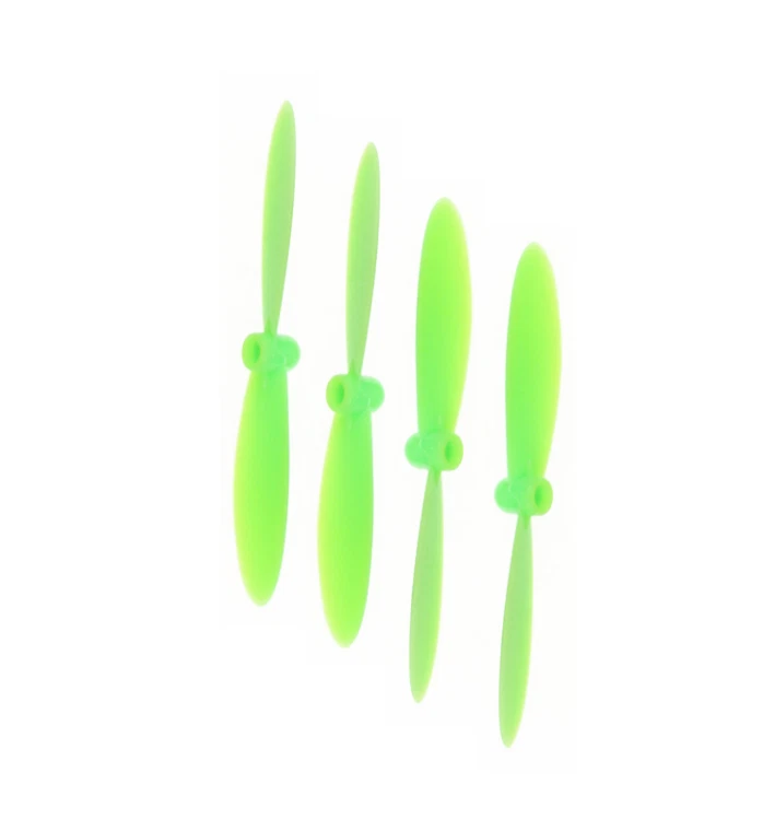 Hubsan X4 H107D Green Propeller Blades Props Rotor Set 55mm 8 Pack - Image 2 of 3